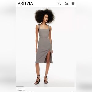 90's Midi Slit Dress